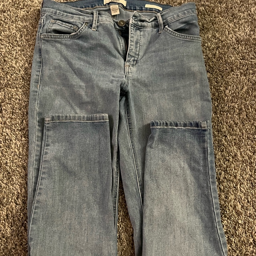 Vintage America Blue Skinny Jeans